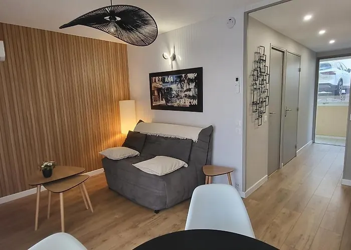 公寓 Les Hauts De L' Escapade T2 Renove Parking Climatisation Et Piscine 巴拉吕克莱班