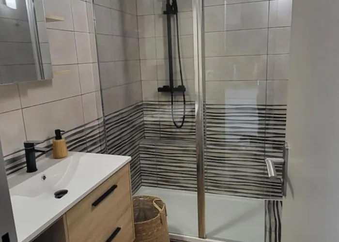 公寓 Les Hauts De L' Escapade T2 Renove Parking Climatisation Et Piscine 巴拉吕克莱班